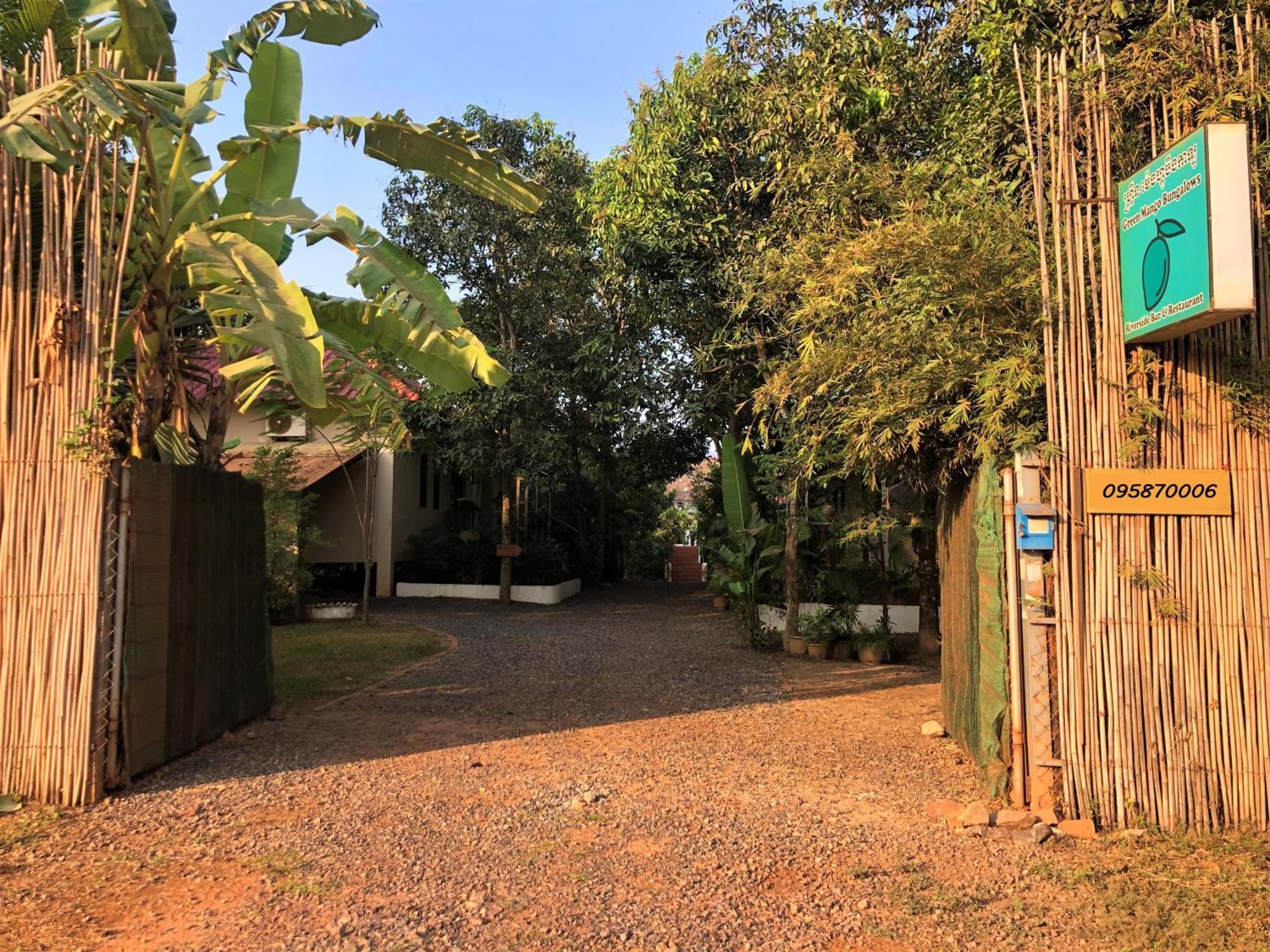 Green Mango Bungalows Kampot Eksteriør billede