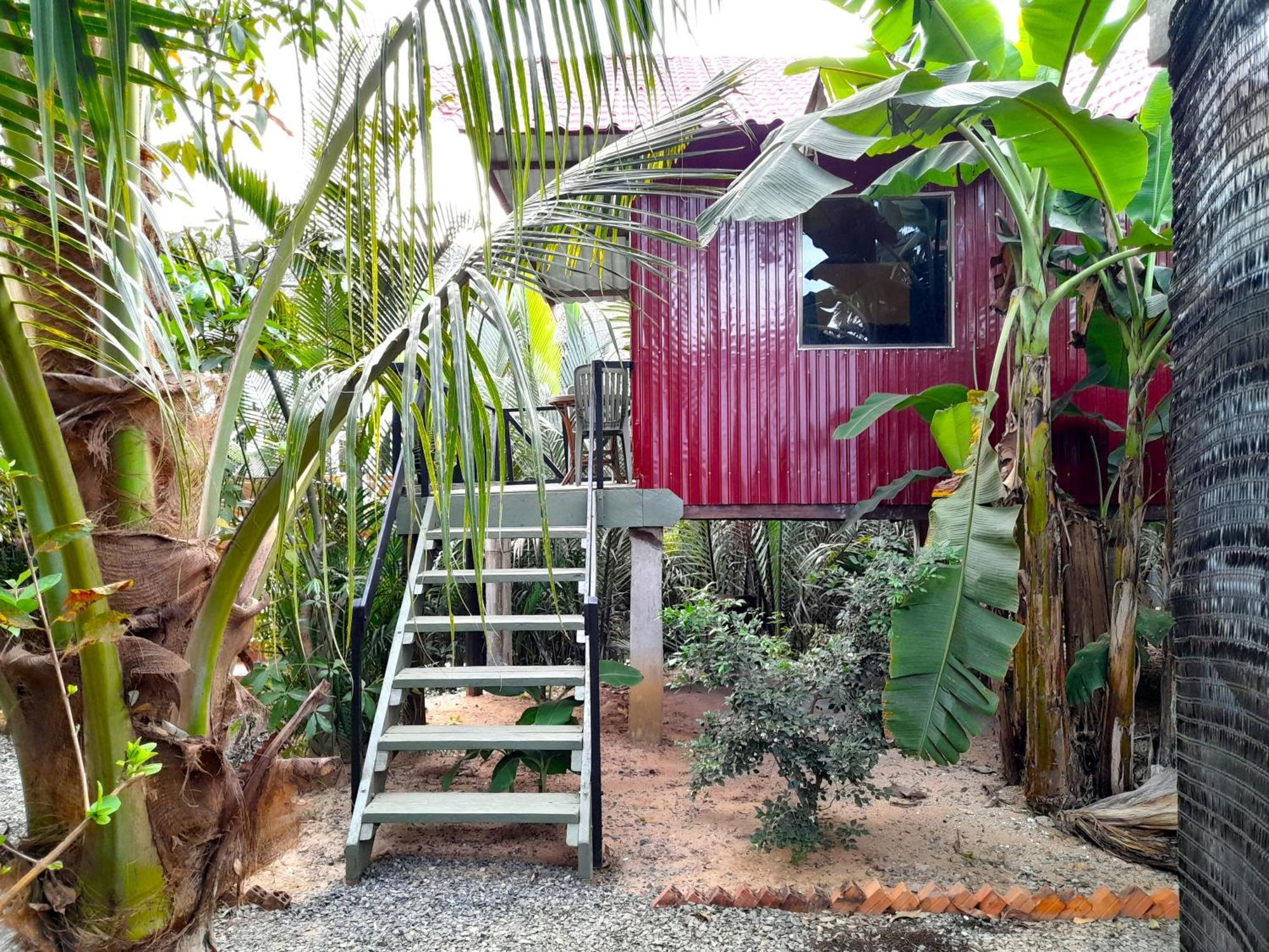 Green Mango Bungalows Kampot Eksteriør billede